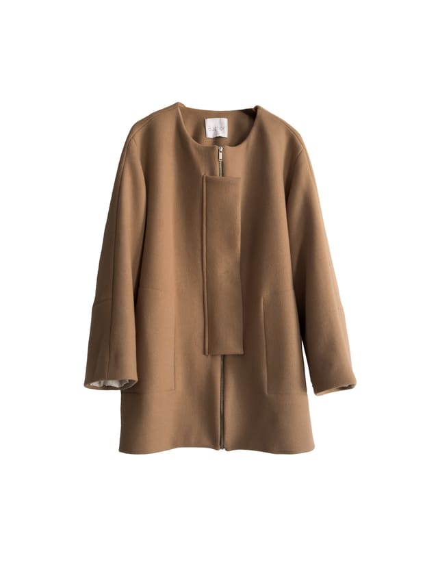 LONG JACKET WITH ZIPPER. View 1